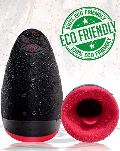 Male Masturbator Male Masturbation Toy Relastic Oral Sex Suction for Man Masturbators Male Blowjob Toy Electric Powerful Vibration Stroker Hands Free Masturbators for Men Adult Toys