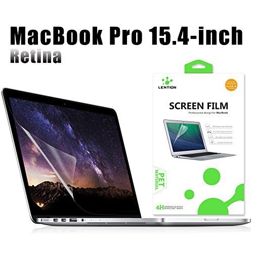 Lention Clear Screen Protector For Macbook Pro Retina 15 Inch Mid 12 To Mid 15 Model A1398 Hd Protective Film With Hydrophobic Oleophobic Coating Buy Online In Aruba At Aruba Desertcart Com Productid 4502