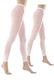 Women's 80Denier Semi Opaque Solid Color Footless