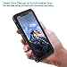 lanwow iPhone Xs Max Waterproof Case(6.5inch Only), Case with Screen Protector Support Wireless Charging Shockproof Dirt-proof Rugged Waterproof Case for iPhone Xs Max-Black