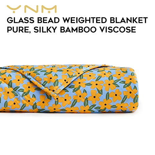 YnM Kids Bamboo Weighted Blanket — 100 Natural Bamboo Viscose OekoTex