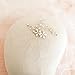 Missgace 3pcs Wedding Bridal Pearl Flower Crystal Hair Pins Clips Bridesmaid