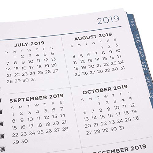 PlanAhead See It Bigger 18 Month Planner, July 2018 - December 2019, Assorted Colors (9.1 x 6.8 x 0.8 inches) - Thumbnail 7