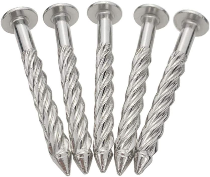 Clavos roscados de acero inoxidable 304 clavos de cabeza redonda M8