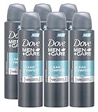 Dove Men + Care Clean Comfort Spray Deodorant & Anti-Perspirant 150ML / 5.07 Oz