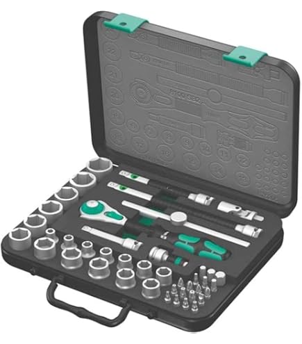 Amazon.com: Hazet 888ZN 58 Pc 12pt 3/8