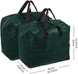 Ram 3pcs Extra Large Christmas Storage Bags With Handles Set view 3