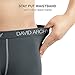 David Archy 3 Pack Men's Ultra Fast Dry Performance Boxer Briefs (S, Dark Gray-Mesh)