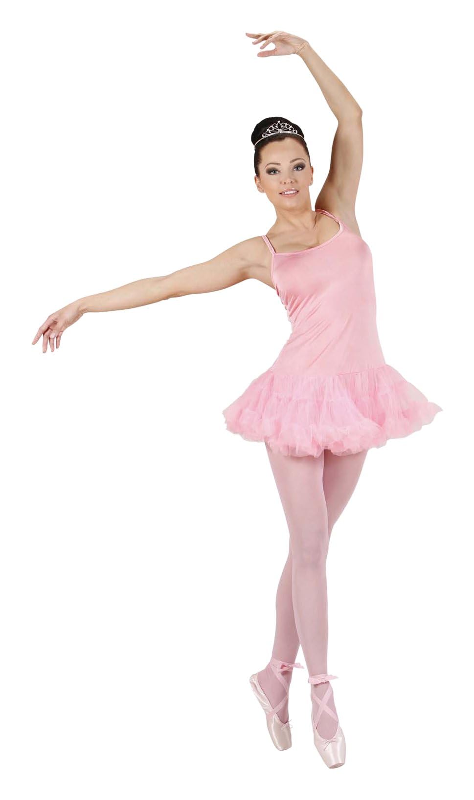 Ladies Prima Ballerina - Pink Costume Medium UK 10-12 for Olympic Sports Fancy Dress