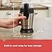 BLACK+DECKER CBG100S SmartGrind Coffee Grinder with Stainless Steel Blades, Stainless Steel