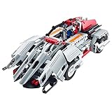 SZJJX RC cars 2 in 1 Building Blocks Kits 4CH 40MHz Rechargeable Remote Control Racing Electric Vehicle Jeep SUV Pick Up Truck Buildable Toys Construction Bricks Set 408 PCS DIY Assembly 8009