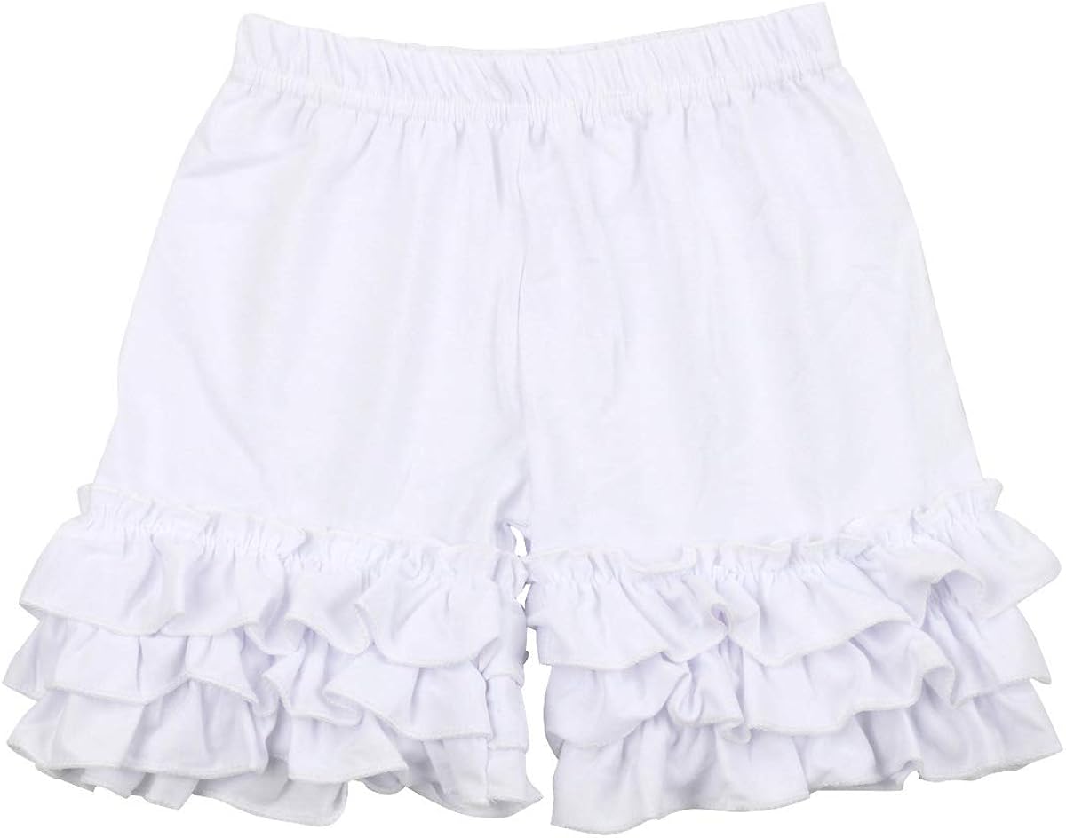 Slowera Baby Girls Cotton Ruffles Shorts Pants: Clothing
