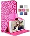 iPhone 6 Wallet Case, FLYEE iphone 6s Premium Vintage Emboss Flower Flip Wallet Shell PU Leather Magnetic Cover Skin with Detachable Wrist Strap Case for iPhone 6/6s 4.7