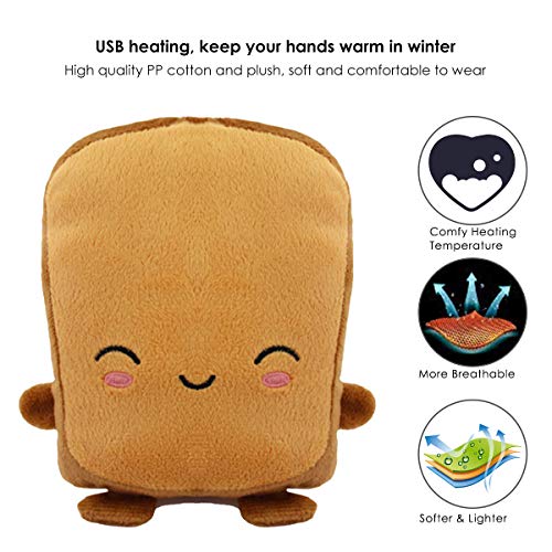 Rehomy USB Verwarming Handschoen Winter Warm Halfinger Handschoenen Draagbare Vingerloze Handwarmers 1 Paar - Image 5