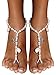 Bienvenu 2pcs Pearl Ankle Chain Bracelet Beach Wedding Foot Jewelry Barefoot Sandals Anklet Chain