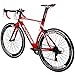 Eurobike OBK Lightweight Aluminium Road Bike 700C Wheels Commuter Cycling Bicycle 14 Speed 54cm (Red)thumb 3