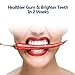 QQcute Water Flosser Cordless Oral Irrigator - IPX7 Portable Rechargeable Tooth Cleaner Whitening With 3 Modes Dental Water Jet Tips, Travel and Home Use