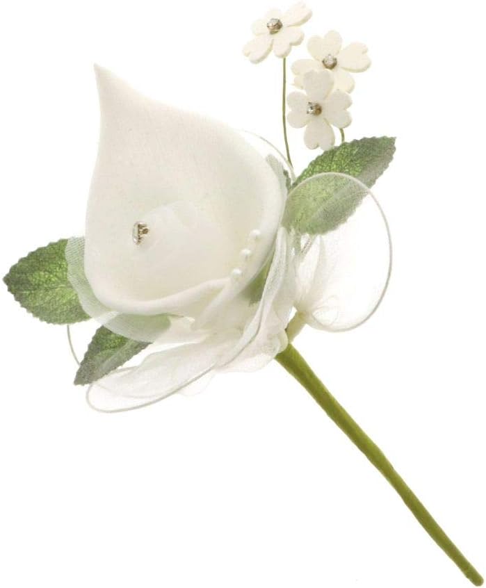 Fiori Artificiali Publilancio Srl 36 Fiori Rosa Rosellina Con Pisttili Bianco Fiore Artificiale Bomboniera Casa E Cucina