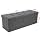 Grossiste coffre rangement pouf pliable gris et noir