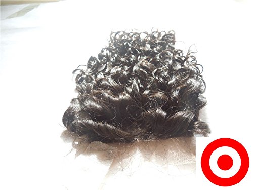 Junhair Beautiful 8" 4"x4" Lace Closure Bleached Knots Water Wave Brazilian Virgin Human Hair Natural Colour Expedited Shipping By UPS 1-3 Days