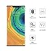 Janmitta for Huawei Mate 30 Pro Screen Protector, [Scratch Resistant][Anti-Fingerprint][Bubble Free][3D Arc Edge][Ultra Thin] Tempered Glass for Huawei Mate 30 Pro (Black)