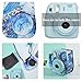 Katia Camera Case Bag Compatible for Fujifilm Instax Mini 11/9/ 8+/ 8 Instant Film Camera with Shoulder Strap and Photo Accessories Pocket - Dolphin