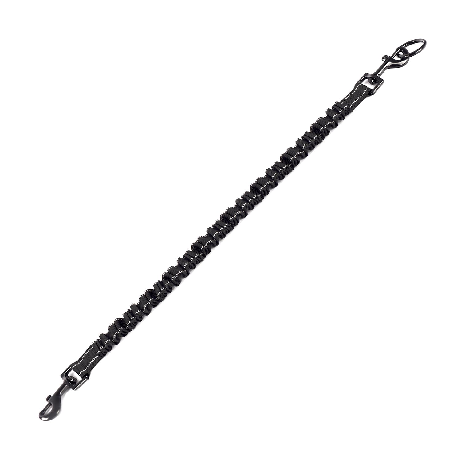 Photo 1 of Tuff Pupper Bungee Dog Leash Extension | Shock Absorbing Extender Protects You & Your Dog | Reflective for Night Walks | Works with Any Leash | for Small & Medium Dogs