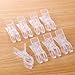 Eunion 8 Pack Beach Towel Clips Clothes Pegs Pins Clothing Hanger Clamp, Jumbo Size Clips for Pool Chairs on Cruise, Quilt, Beach Chair, Pool Loungers