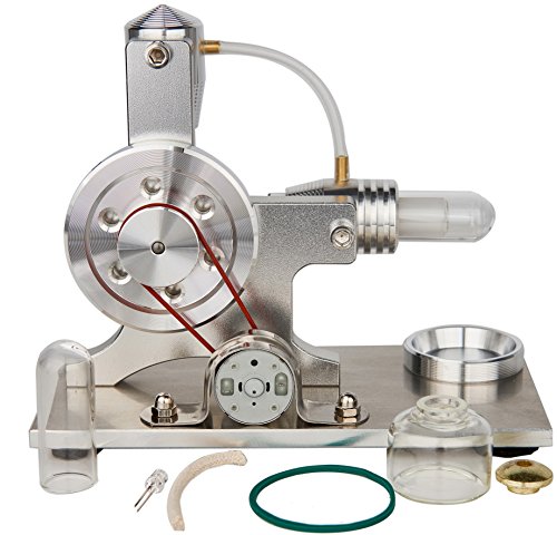 Sunnytech Hot Air Stirling Engine Model Education Toy Electricity Power SC005