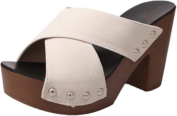 chunky platform flip flops
