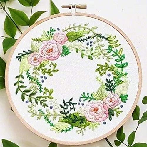 Hand Embroidery Kit Beginner Embroidery Kit DIY Kit Gift for Her Embroidery Pattern Embroidery Hoop Art Wedding Gift Hoffelt and Hooper