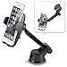 iKross Auto Lock 2-in-1 Car Phone Mount, Dashboard Mount Car Windshield Mount Cell Phone Holder - Black