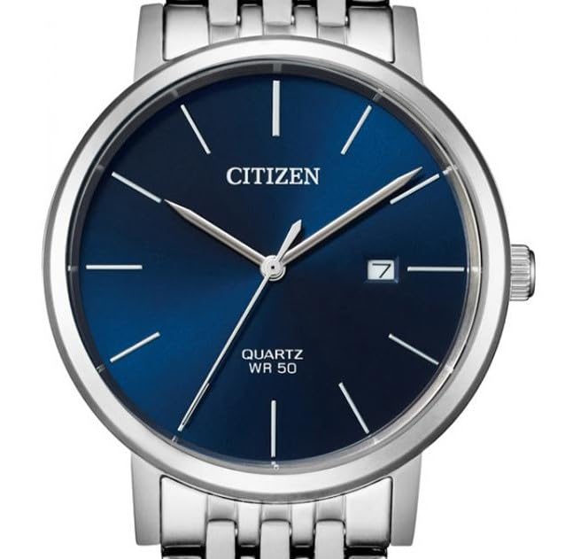 CITIZEN Herren Analog Quarz Uhr mit Edelstahl Armband BI5070-57L 8
