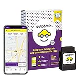 autobrain OBD Real-Time GPS Tracker for Vehicles | Auto Health Diagnostics | Parking Locator & Car Finder Tracker | Teen & Senior Driver Monitoring | 24/7 Emergency Roadside Assistance