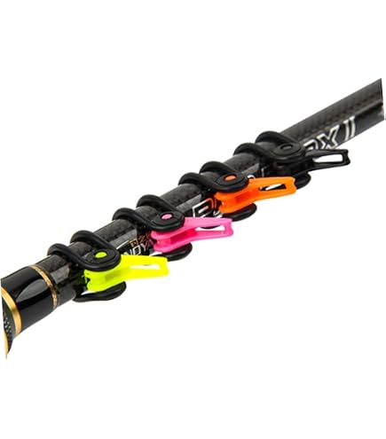 Cal Coast Cali Clip Drop Shot Weight and Hook Holder — Molded Plastic Drop Shot Keeper to Prevent Line Snagging — Includes a Fishing Hook Keeper That can Hold Lures — 3