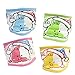 Fairy Baby 4 PCS Cotton Baby Umbilical Cord Thin Cartoon Bellyband,Fit Waist 15.1