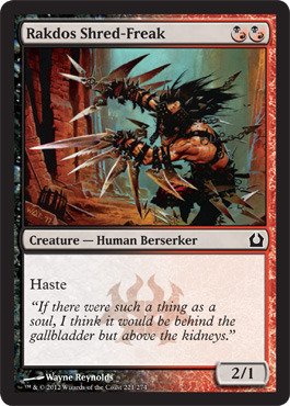 Magic: the Gathering - Rakdos Shred-Freak (221) - Return to Ravnica