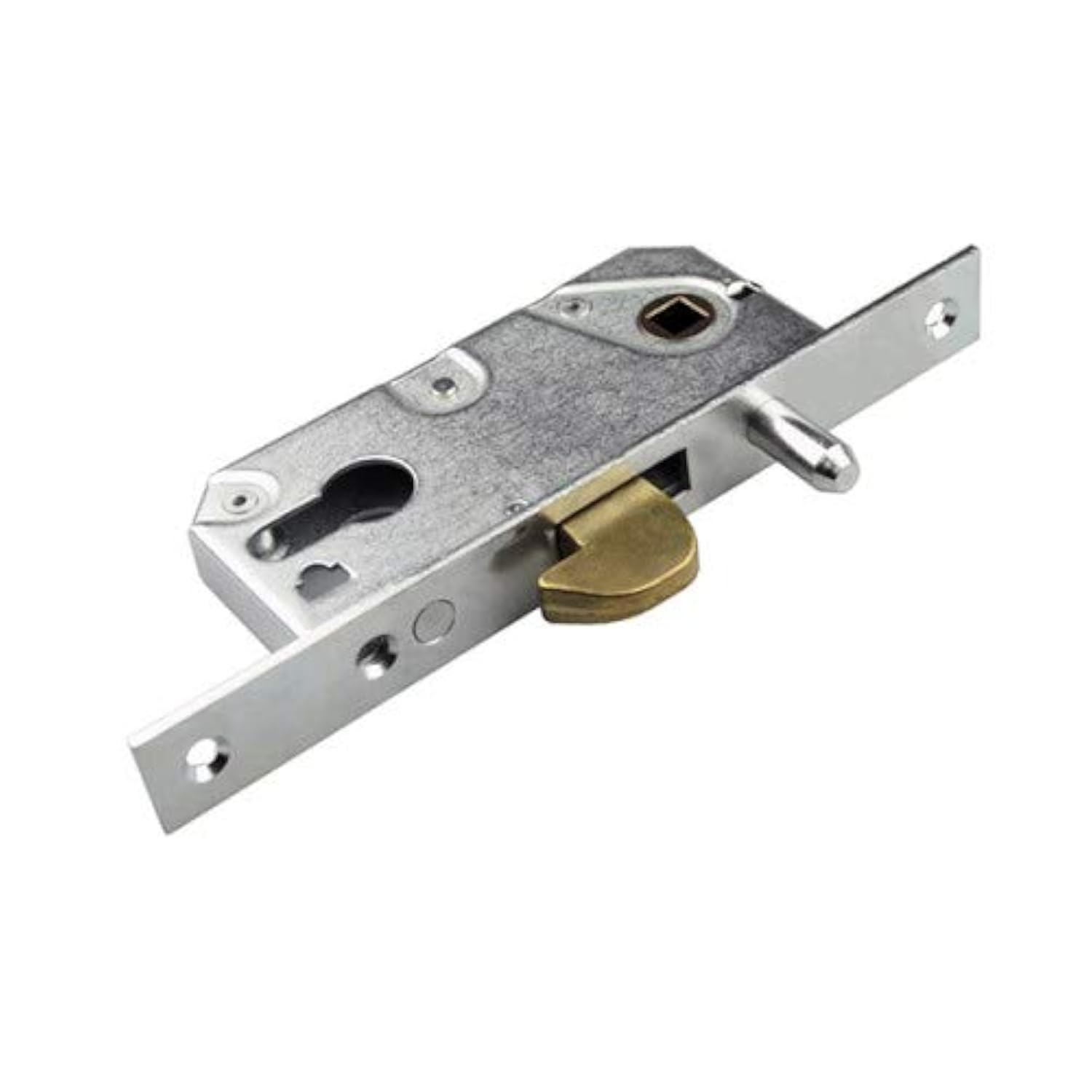 DOJA Barcelona Sliding Door Mortice Lock - 30mm - Mortise Hook Lock for Sliding Doors, Hook Lock Sliding Door, Mortice Door Lock, Floor Mortice Latch, Suitable for Interior and Exterior Use