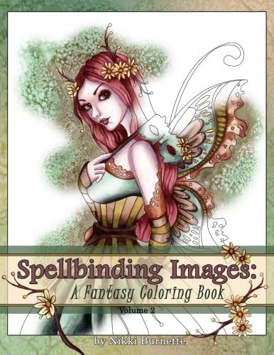 Spellbinding Images: A Fantasy Coloring Book