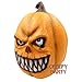 CreepyParty Deluxe Novelty Halloween Costume Party Props Latex Pumpkin Head Mask (Pumpkin new)