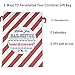 Tututassy 3Pack Blank Santa Sack, Personalized Santa Bag with Drawstring 26