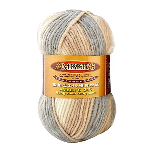 Celine lin One Skein Thick Wool Economy Hand knitting Yarn 100g,Multi