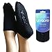 Yogalo Yoga Pilates & Barre Grip Socks, Black, Small/Medium
