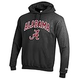 Elite Fan Shop Alabama Crimson Tide Hoodie Sweatshirt Varsity Charcoal - XL