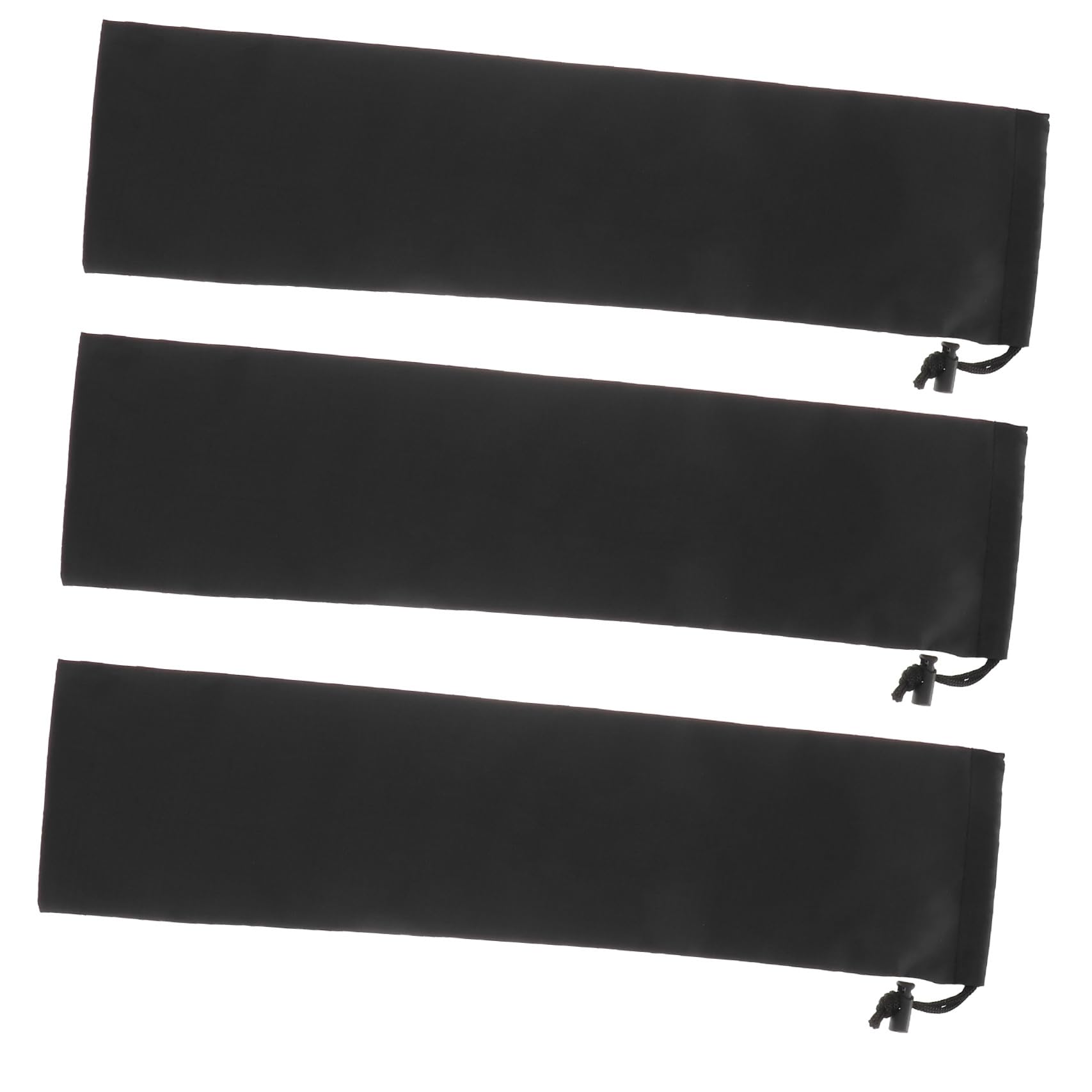 BESPORTBLE 3pcs Tent Pole Bag Tent Pole Storage Bag Pole Tent Poles Storage Tent Walking Stick Bag Trekking Pole Bag Practical Tent Pole Package Bag Outdoor Portable Tote Bag 210t Plaid Cloth