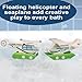 BathBlocks Floating Airport Set in Gift Box