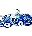 Bion, Evil Eye Beads, Talisman Charm, Small Blue Set of Six - 3.5 cm (1.36