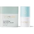 Evereden Dry Relief DUO - Baby Face Cream (1.7oz) & Baby Lip Balm (0.13oz) - Clean, Vegan, & Easy to Use Toddler Chapstick & Baby Cream Bundle for Deep Soothing Hydration - Non-Greasy & Fragrance-Free