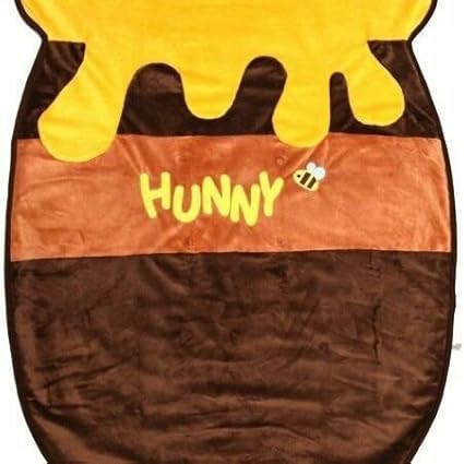 Amazon Co Jp 限定品 Round1限定 プーさんの蜂蜜型 ワッフル素材ブランケット ホビー