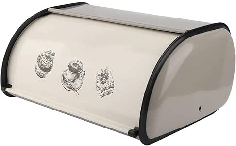 Caja de pan, caja de almacenamiento de pan antideslizante, elegante